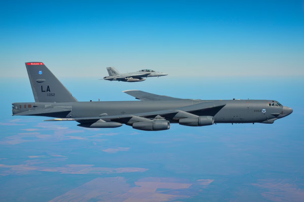 US nuclear bombers have been sent to Finland for the first time for exercises near the Russian border