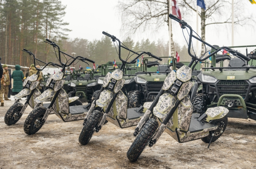 Motorcycles, buggies, and jet skis have been approved for use by the Armed Forces of Ukraine