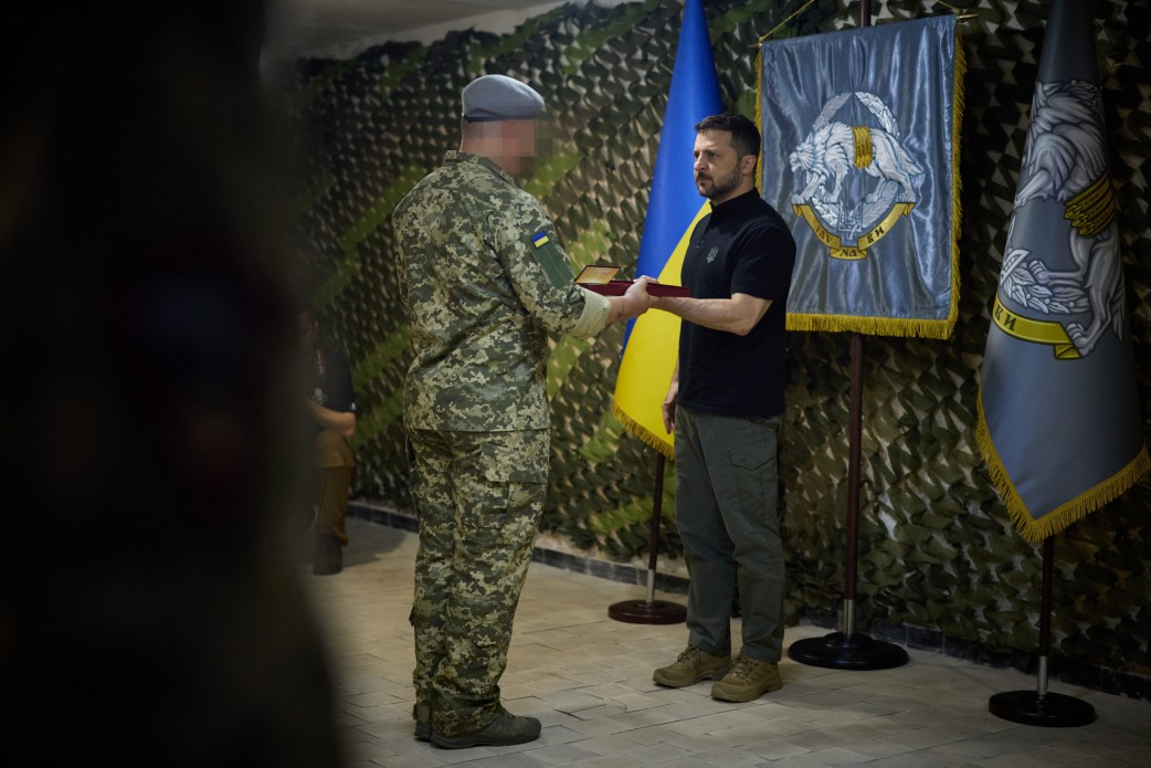 Zelensky visited the front line near Vovchansk and Derhachi