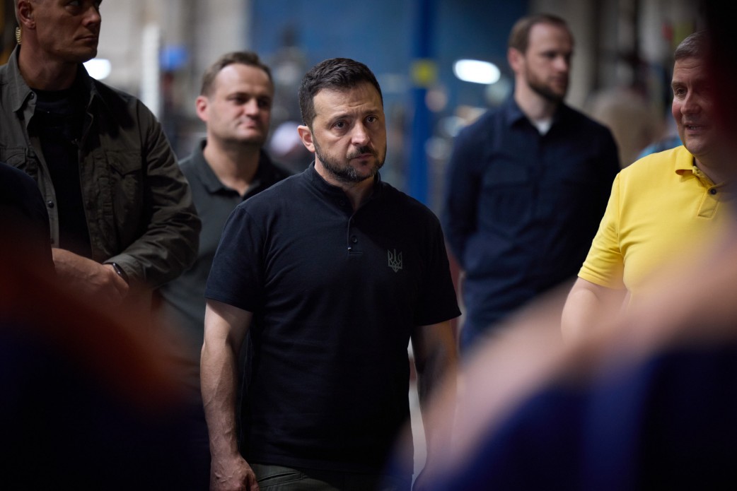 Ukrainian President visited enterprises in Poltava region