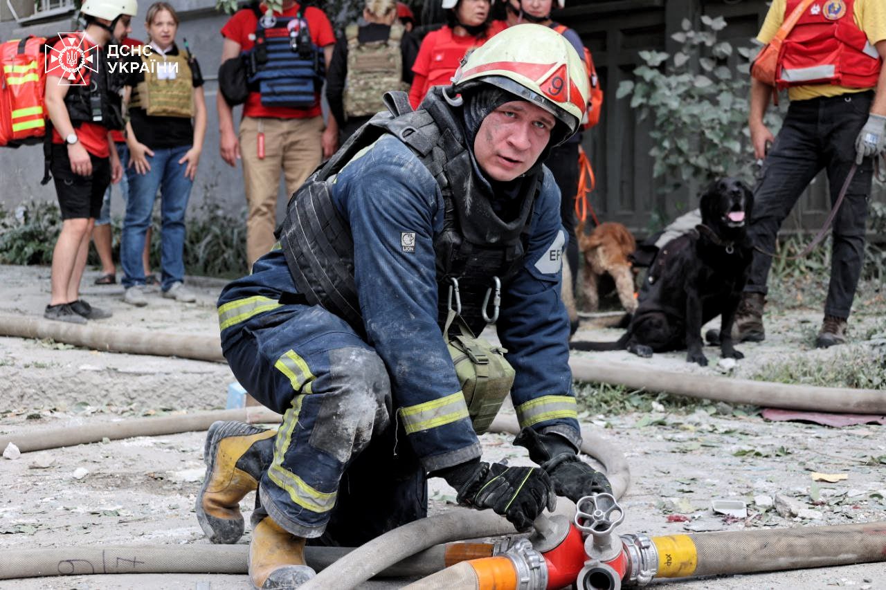 In Kharkiv, five people were rescued from the rubble