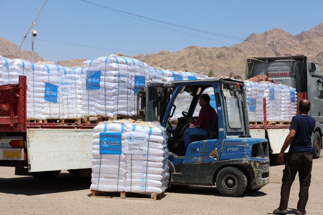 Ukraine has delivered humanitarian aid to Palestine in the form of 1,000 tons of flour