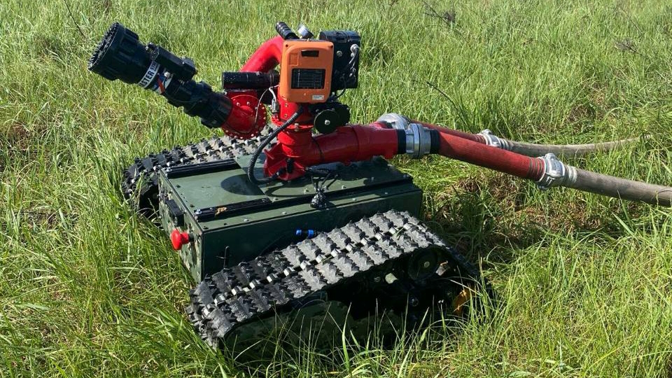 The first firefighting ground robot in Ukraine approved for use in the Armed Forces