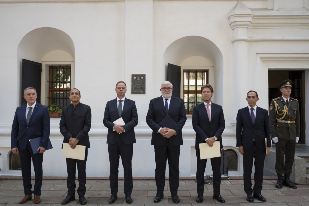 The President Received Letters of Credence from the Newly Appointed Ambassadors of Mexico, Italy, Slovakia, the Netherlands, India and Belgium