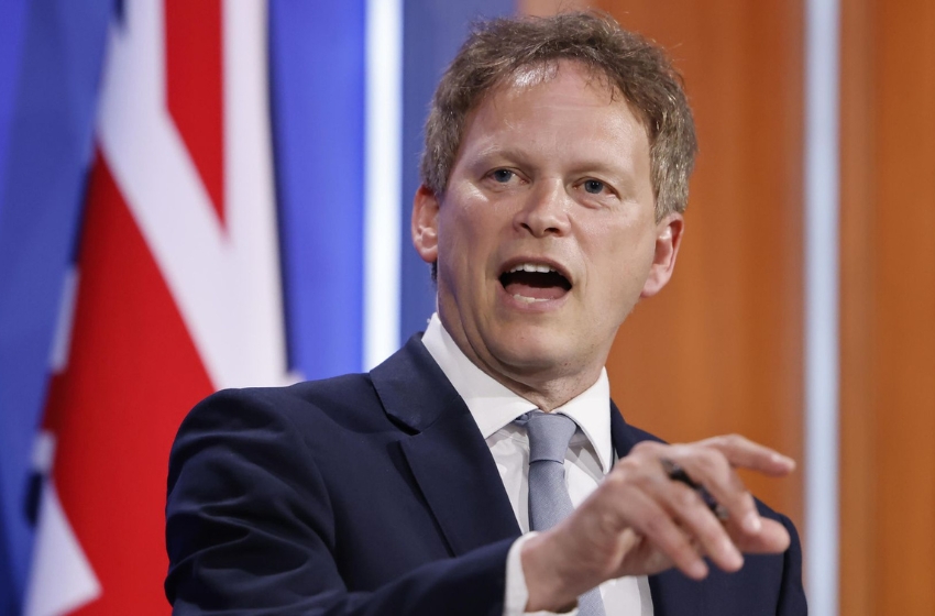 Grant Shapps calls Russian energy attacks on Ukraine an "illegal weapon of war"