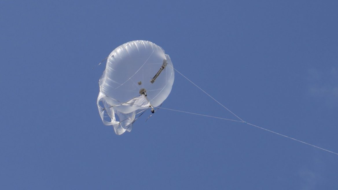 In Ukraine, the latest Aero Azimuth radio-electronic reconnaissance complex on an aerostat has been unveiled