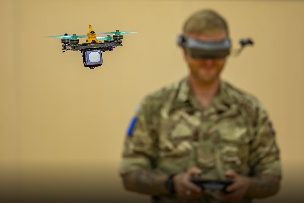 British troops will use FPV drones