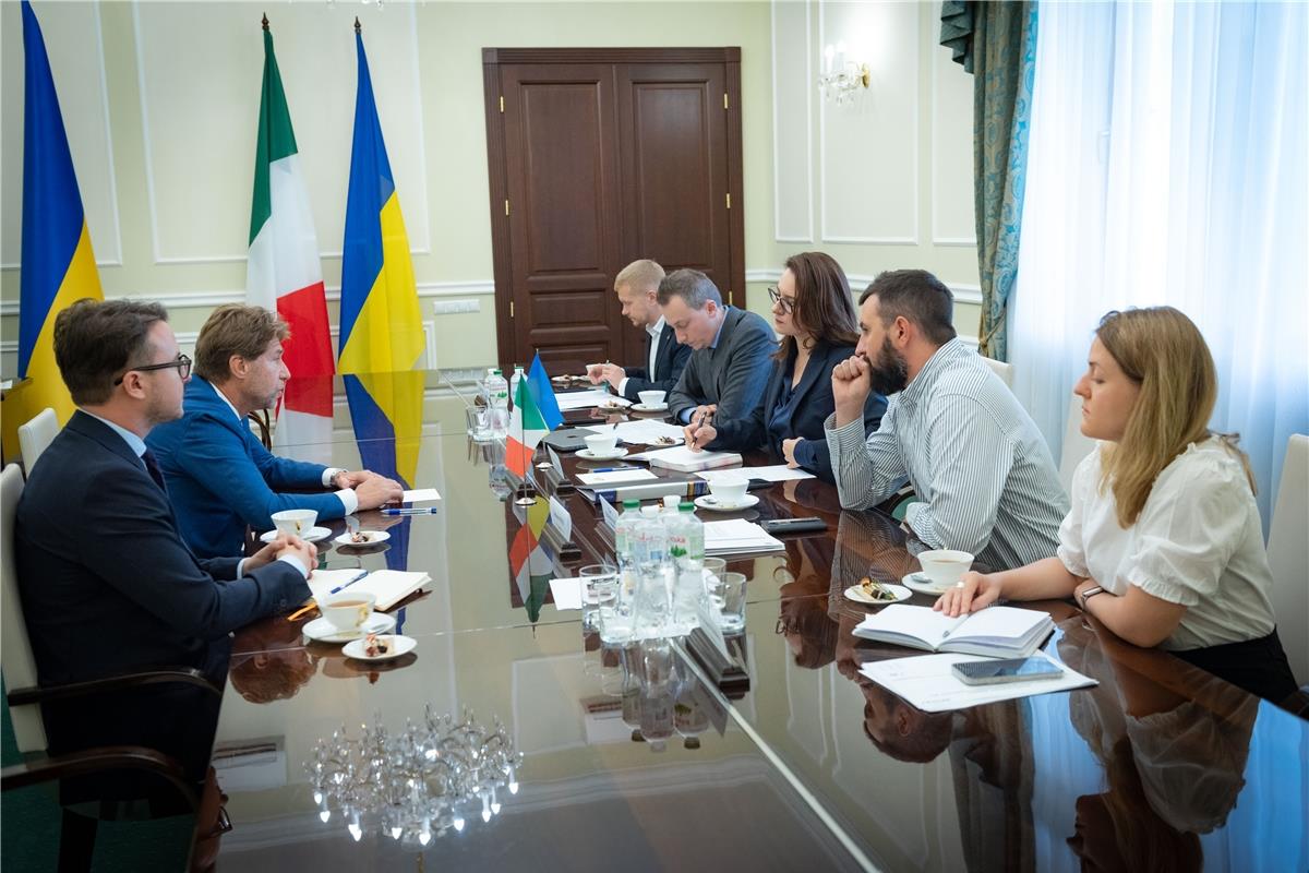 Support for Ukraine and Cooperation — Yulia Svyrydenko Meets with Italian Ambassador to Ukraine Carlo Formosa