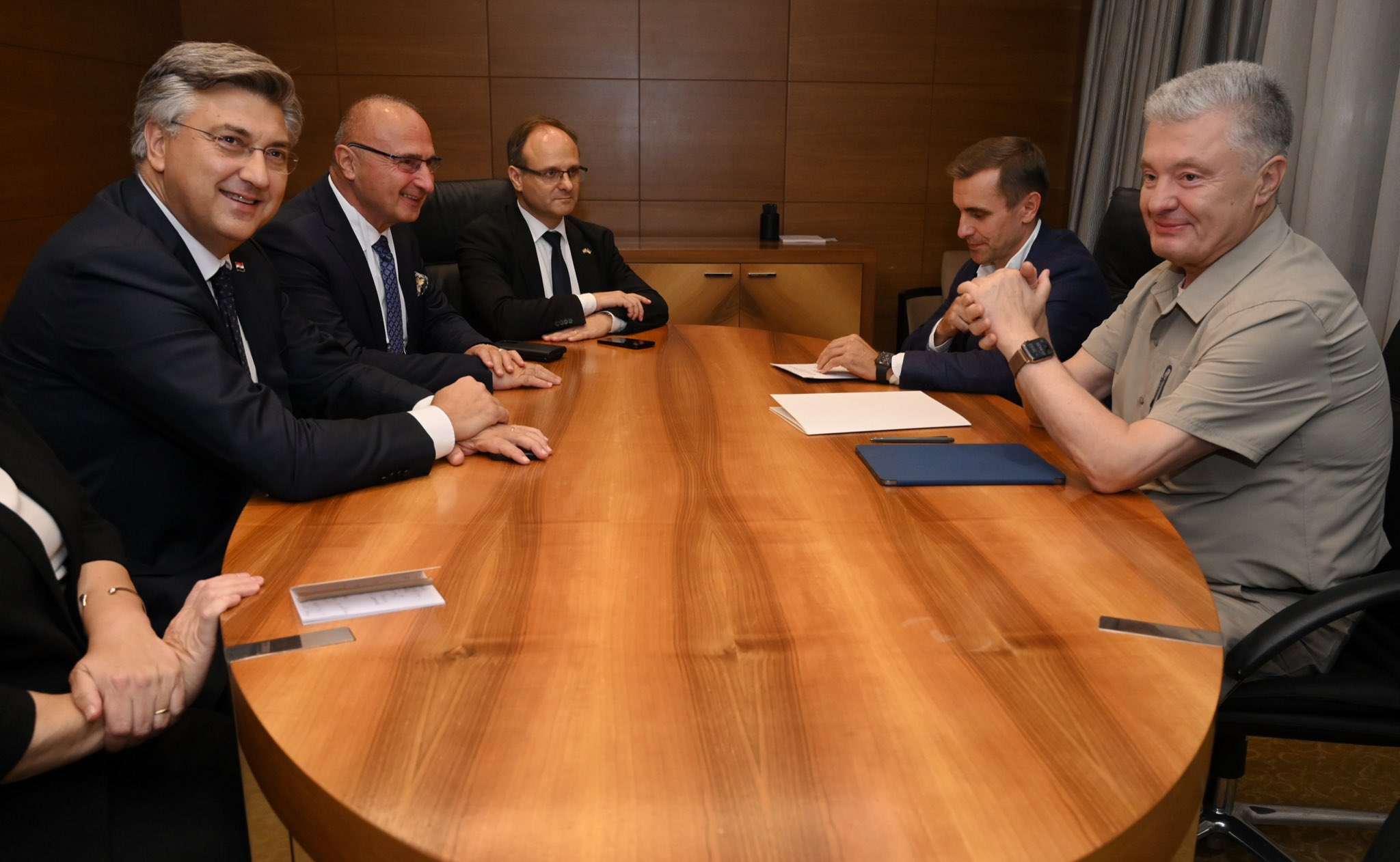 The Prime Minister of Croatia met with Ukrainian businesses in Kyiv