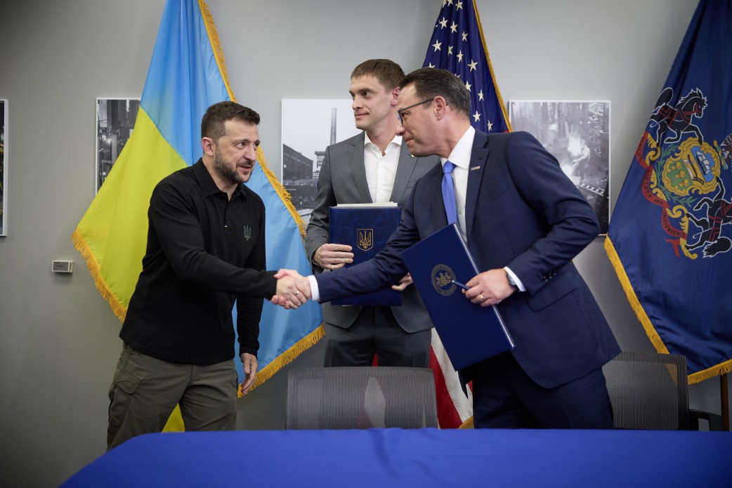 Zaporizhzhia region and the American state of Pennsylvania have signed a cooperation agreement