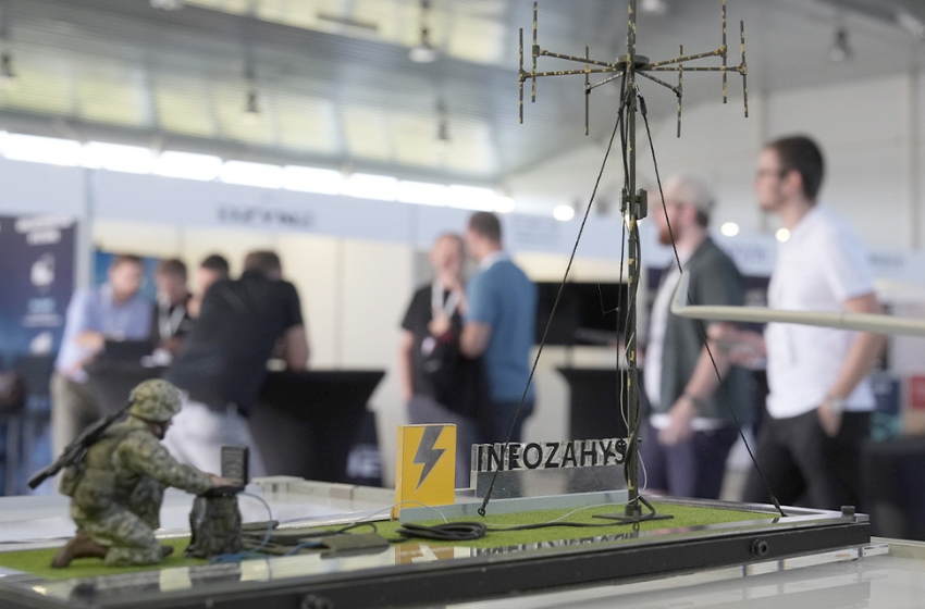 Ukrainian company Infozakhyst presented the unique RTR complex Archont for the first time at the miltech exhibition in Estonia