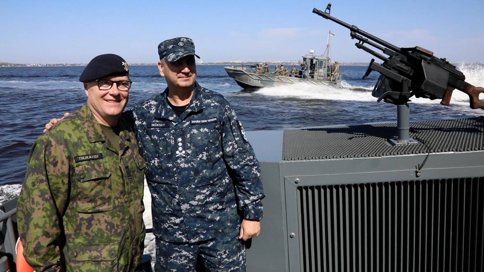 A delegation from the Finnish Navy has arrived in Odessa