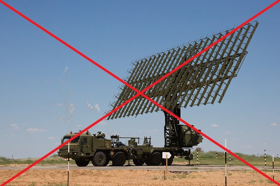 The Defense Forces struck the Russian radar system Nebo-M with ATACMS missiles