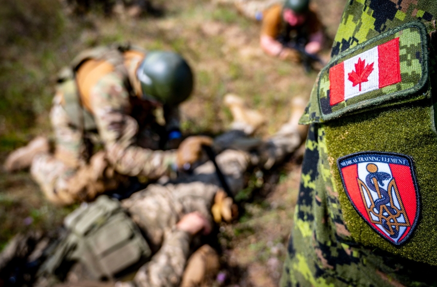 General Staff of Ukraine: Canadian instructors are training Ukrainian Armed Forces soldiers in advanced medical skills