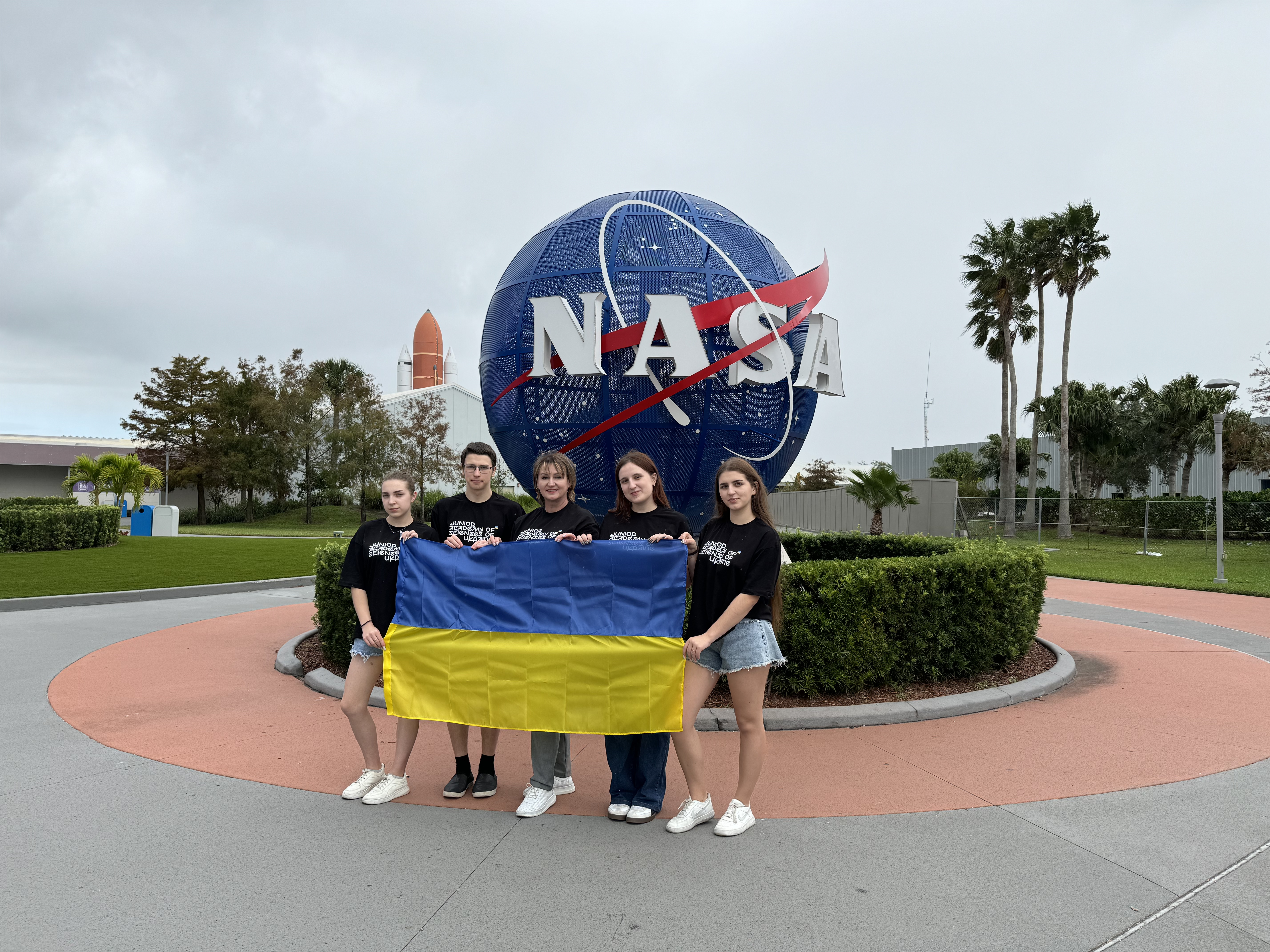 A development by Ukrainian schoolchildren has made its way into space aboard the SpaceX-31 rocket