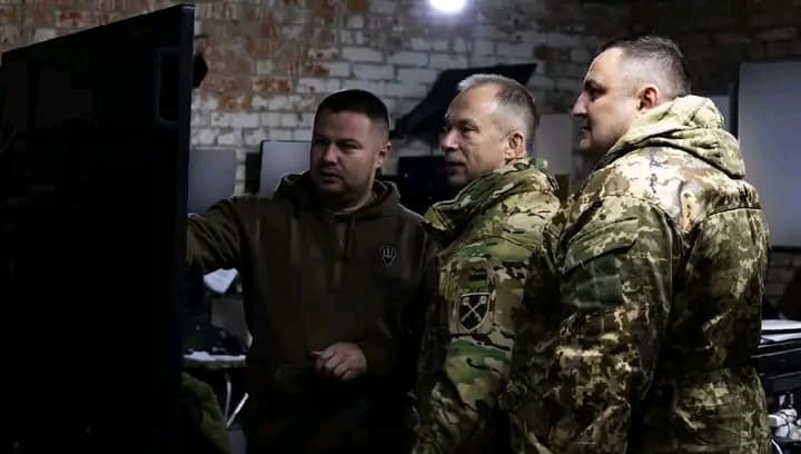 Syrskyi visited the units fighting in the Kursk direction