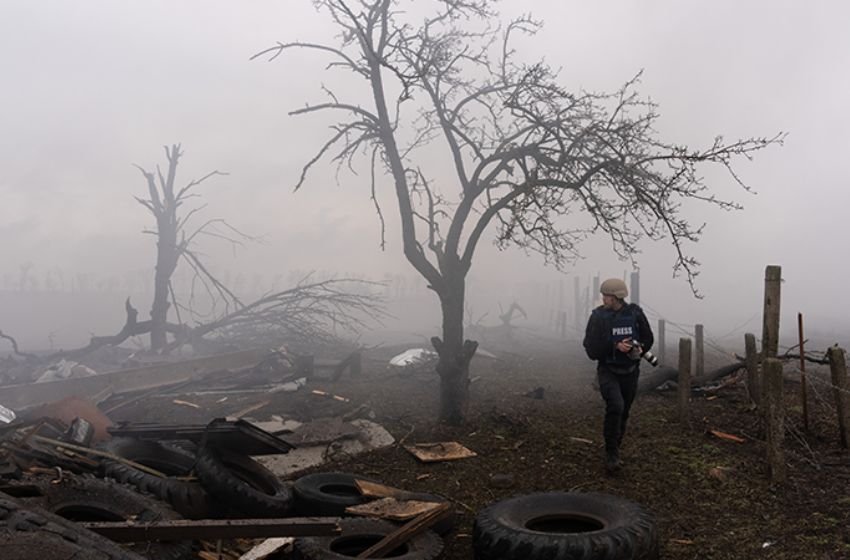 "20 Days in Mariupol" won two awards at the British Grierson Awards