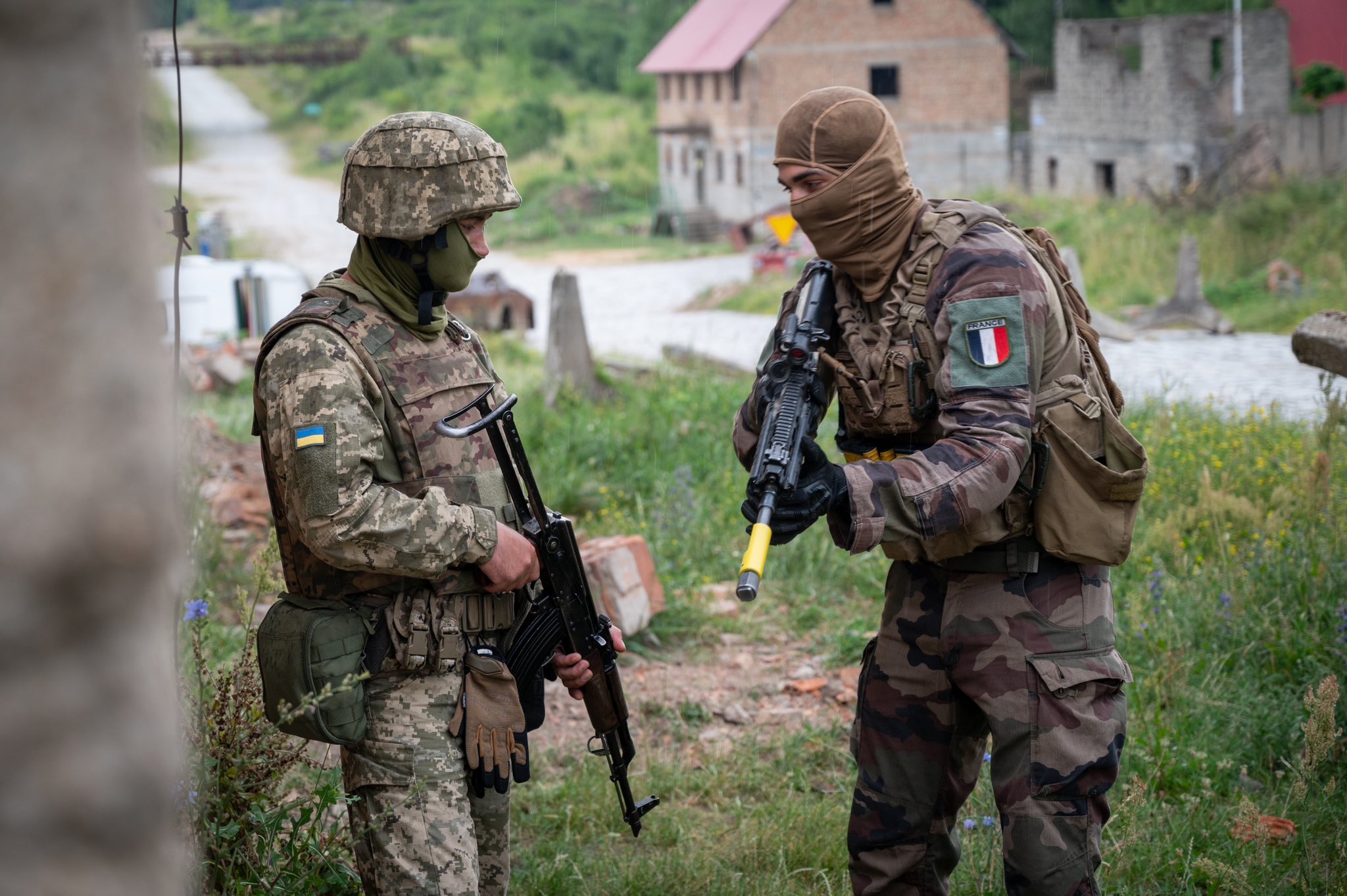 France has completed the training of the Ukrainian brigade 'Anne of Kyiv'