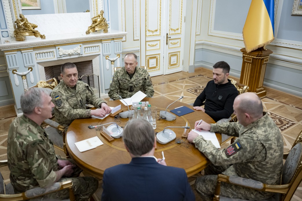 Ukrainian President met with the Chief of the Defence Staff of the United Kingdom