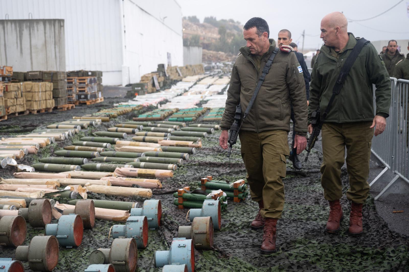 IDF captures 85,000 units of military equipment, weapons, and ammunition in offensive against Hezbollah