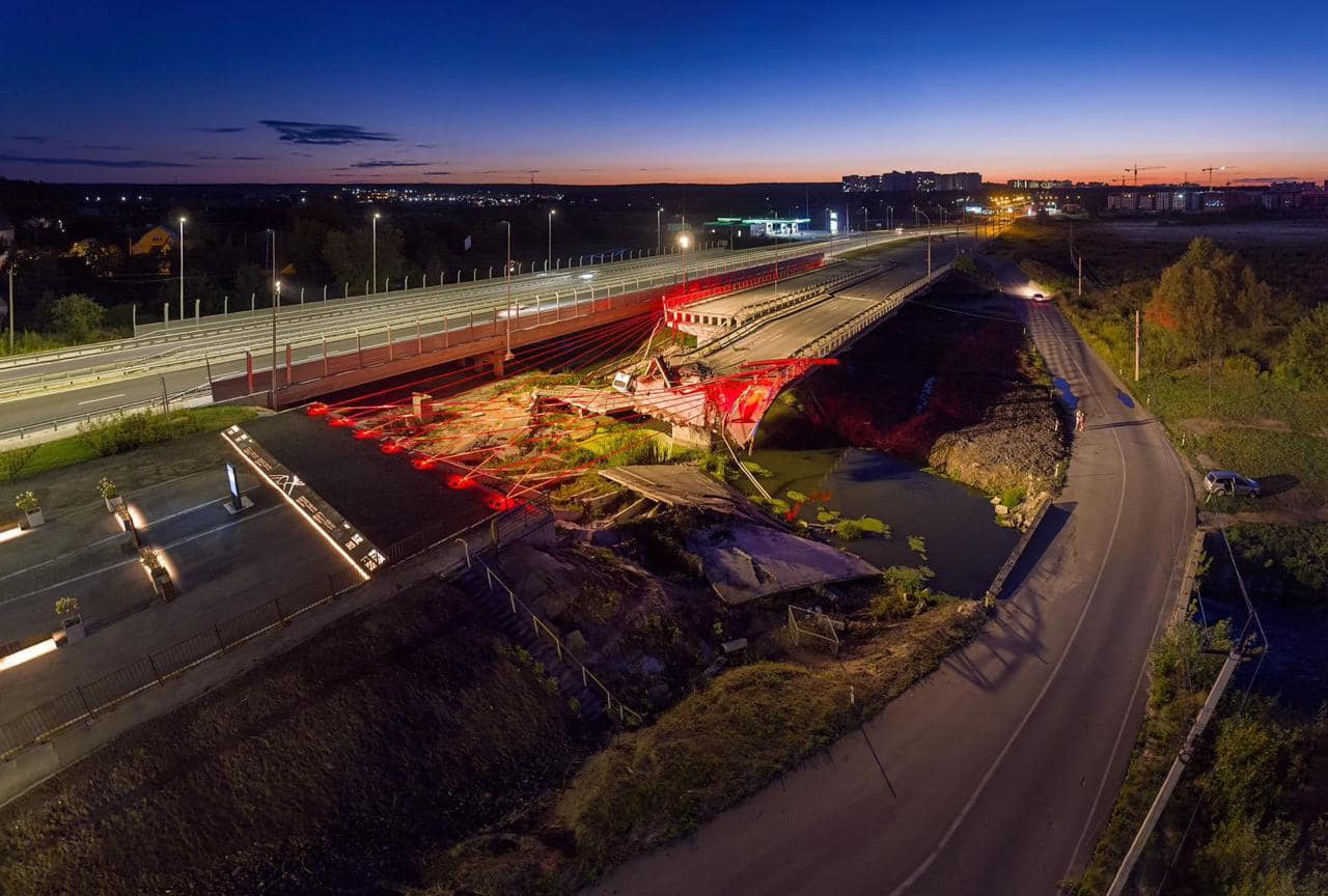 The "Road of Life" Installation in Irpin Wins International Competition