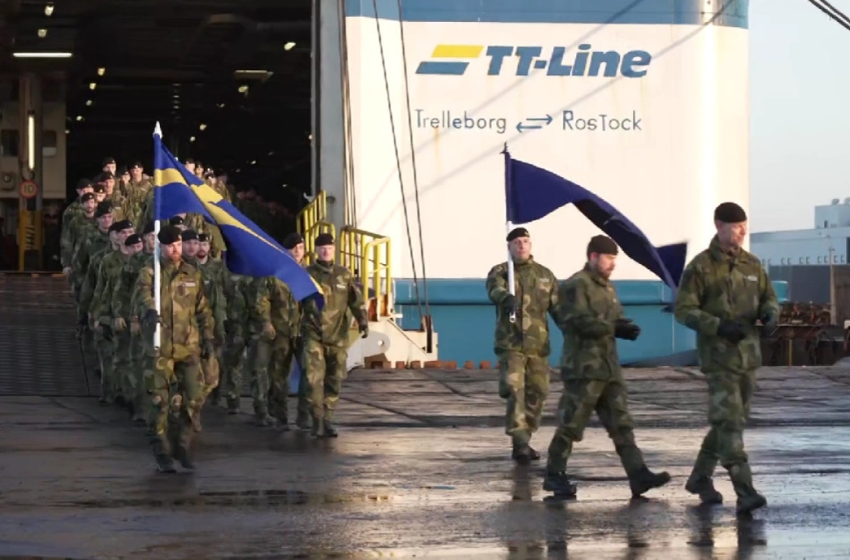 Sweden deploys 600 soldiers to Russian border in first NATO mission