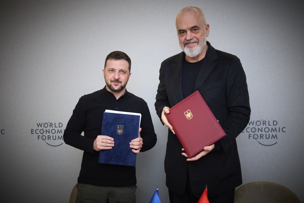 Ukraine and Albania Sign Bilateral Security Agreement