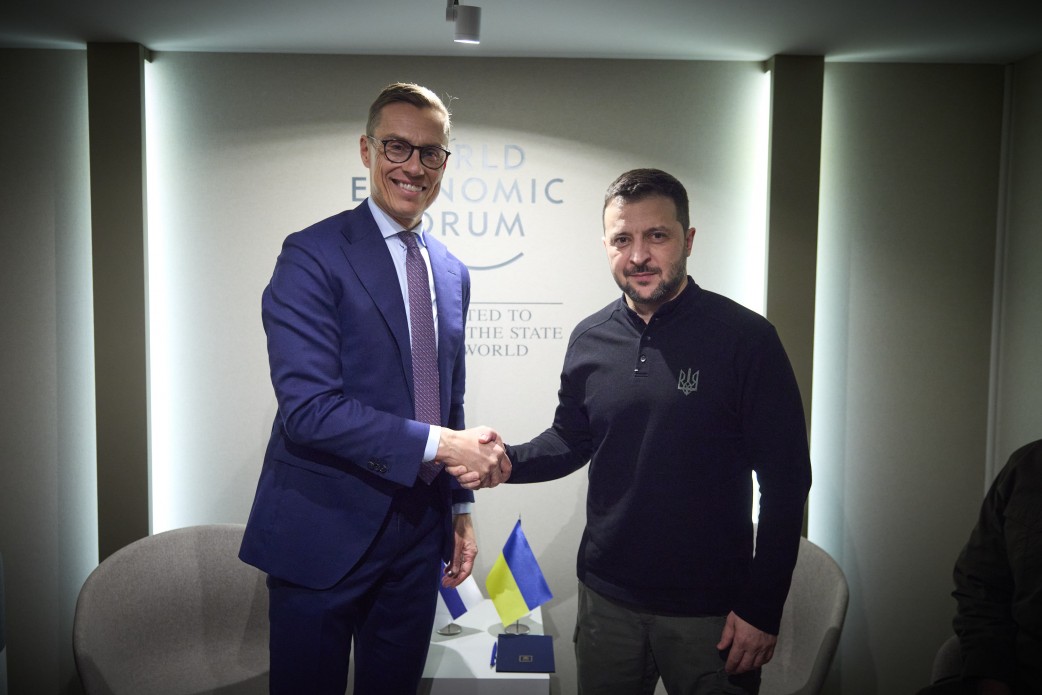 The Presidents of Ukraine and Finland discussed steps toward a just peace