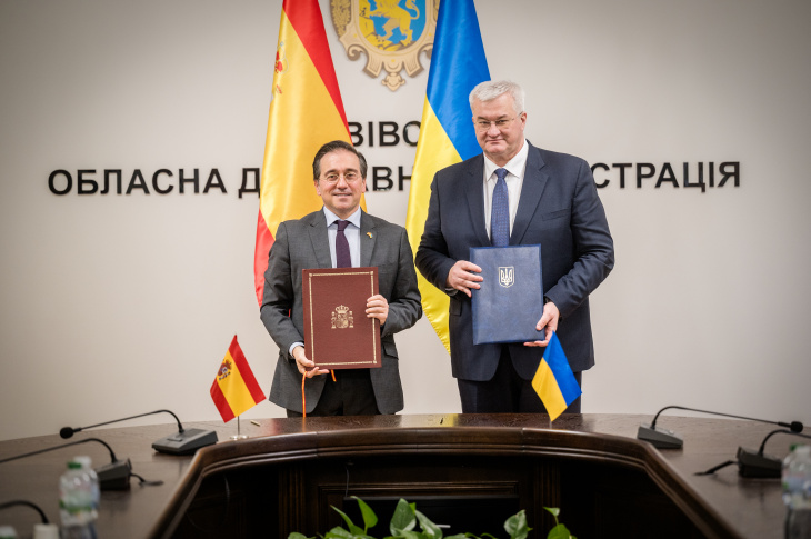 Spain announces an additional €10 million in humanitarian aid for Ukraine