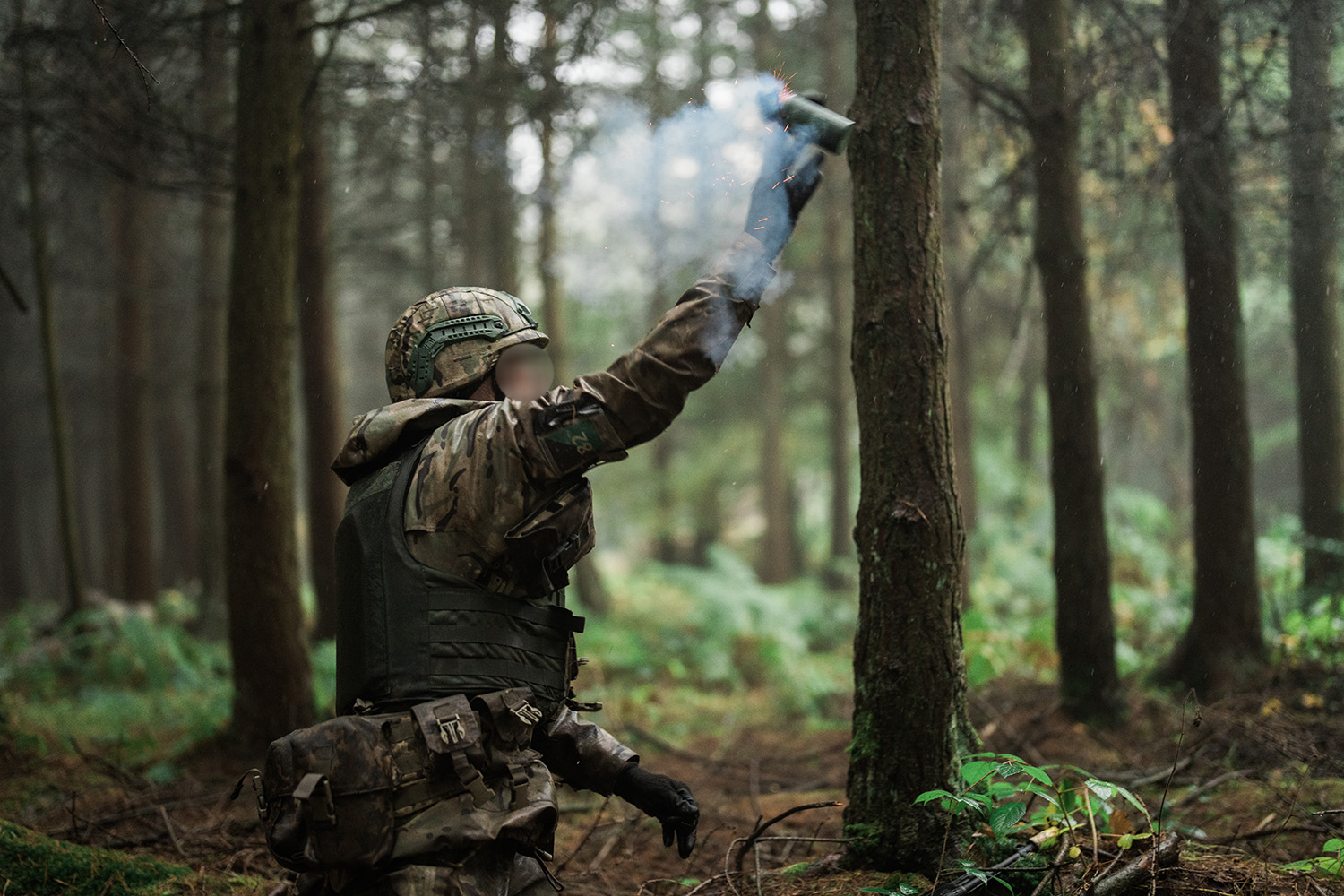 Ukrainian soldiers in the UK are honing their combat skills with Norwegian instructors