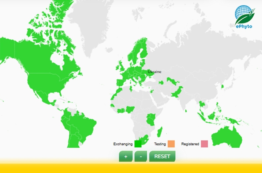 Ukraine has joined the international ePhyto system