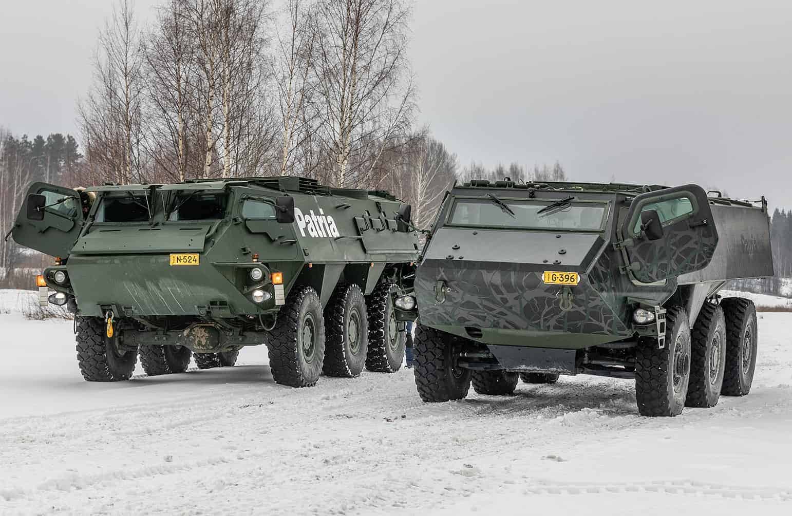 Latvia has ordered Patria armored personnel carriers for Ukraine