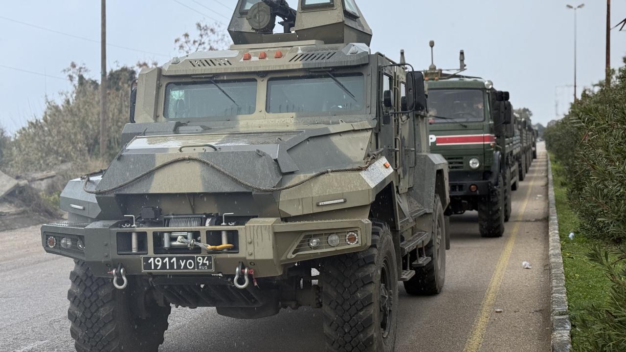 In Syria, a convoy of Russian military forces was not allowed to enter the base in Tartus