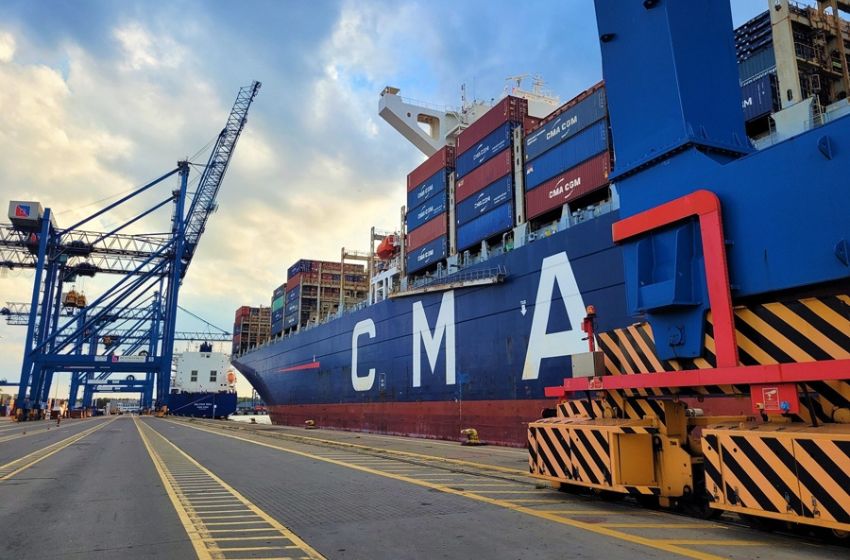 The French container carrier CMA CGM has resumed services to Odessa