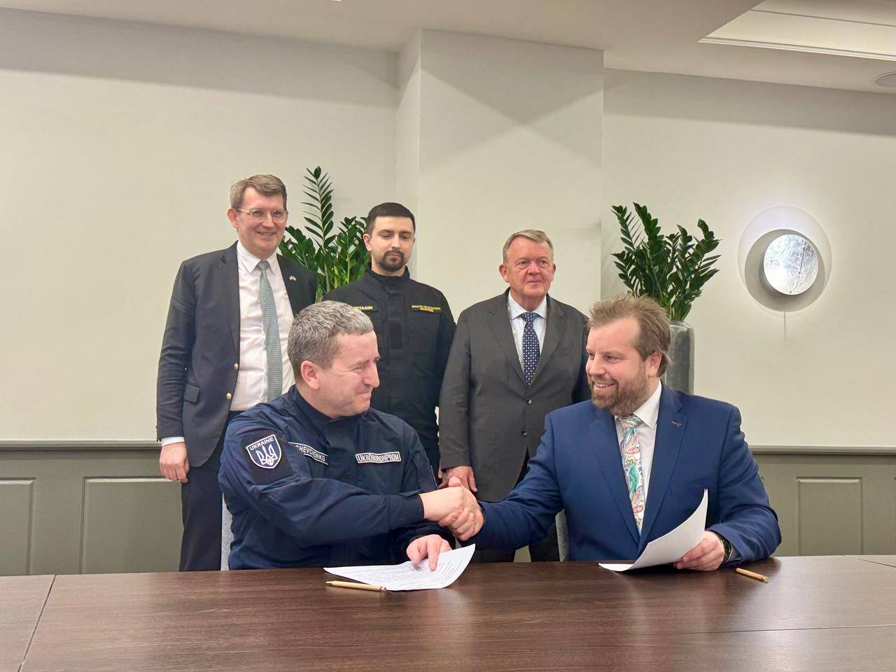 Ukroboronprom has signed a memorandum with Danish arms manufacturer Weibel Scientific.