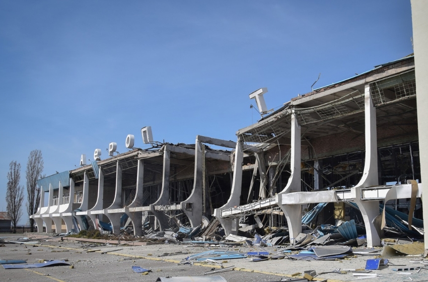 The restoration of the destroyed Mykolaiv airport will require €13 million