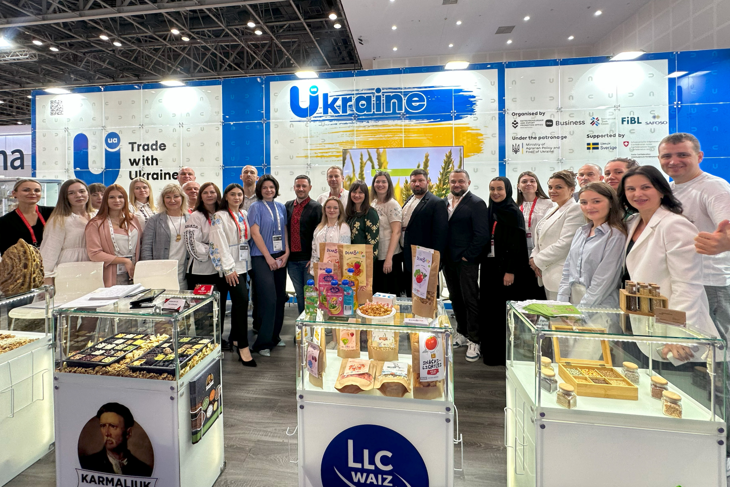 52 companies presented the export potential of Ukraine's agri-food sector at Gulfood 2025