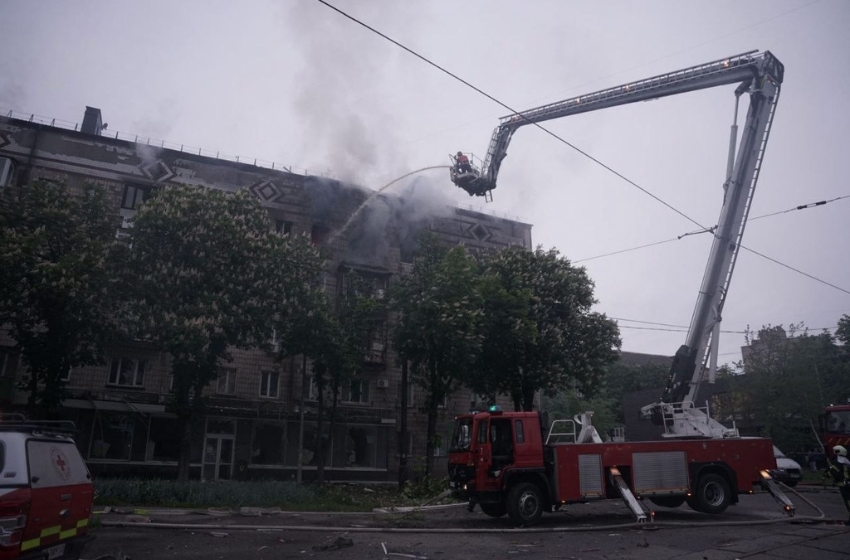 The number of people injured in the drone attack on Kyiv has risen to 8; there are fatalities