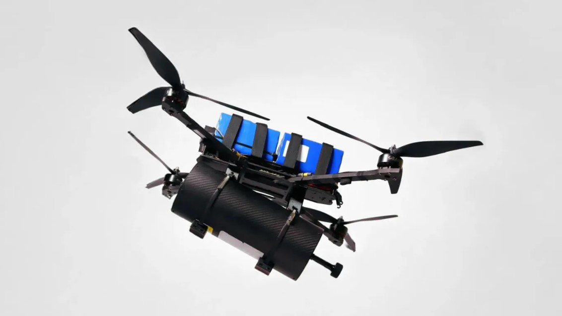 The military has received a new Ukrainian-made strike drone, the Vespa-15, into service