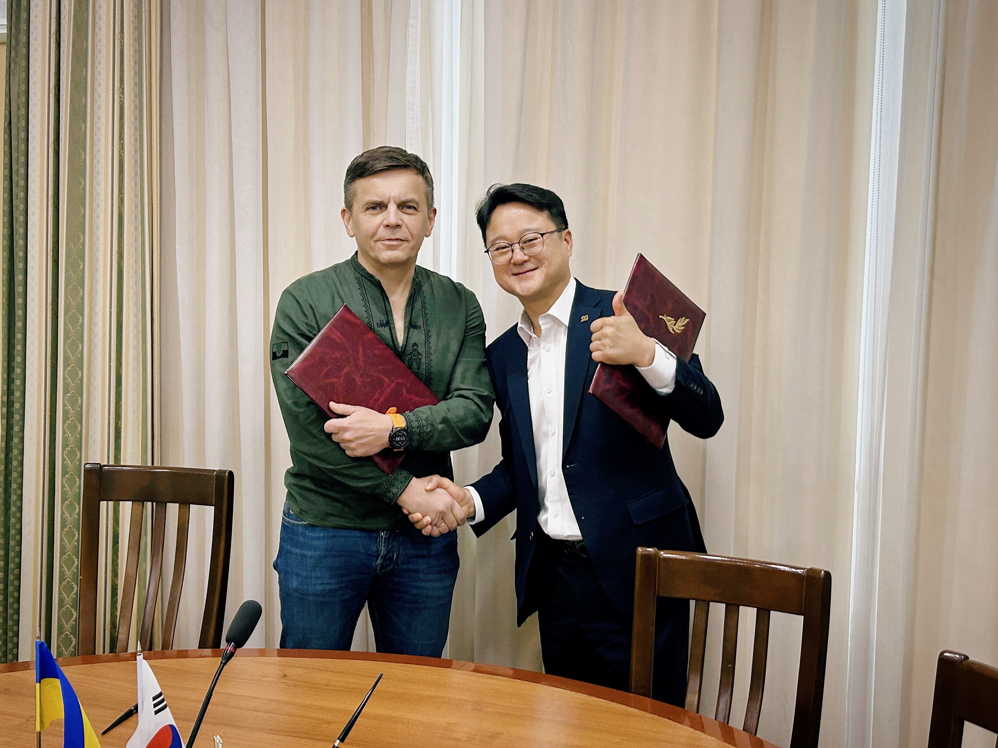 Ukraine will adopt Korean asphalt paving technology