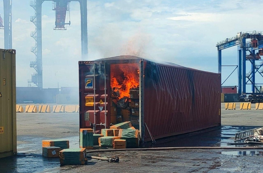 The Russian forces struck Odessa's port infrastructure with two ballistic missiles