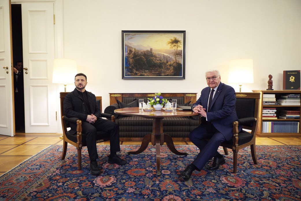 President Zelenskyy meets with German President Steinmeier and Bundestag speaker Klöckner to strengthen support for Ukraine
