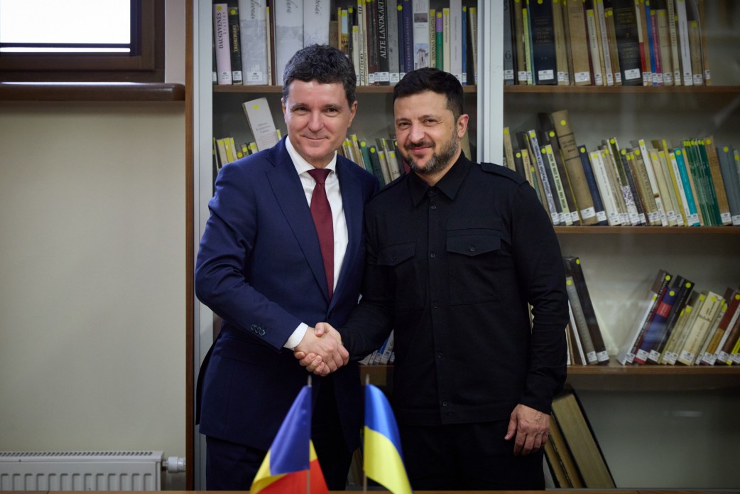 The new president of Romania has assured continued support for Ukraine