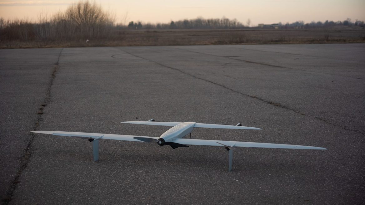 The company ANT has developed a fully Ukrainian drone MERCURY with a range of up to 200 km