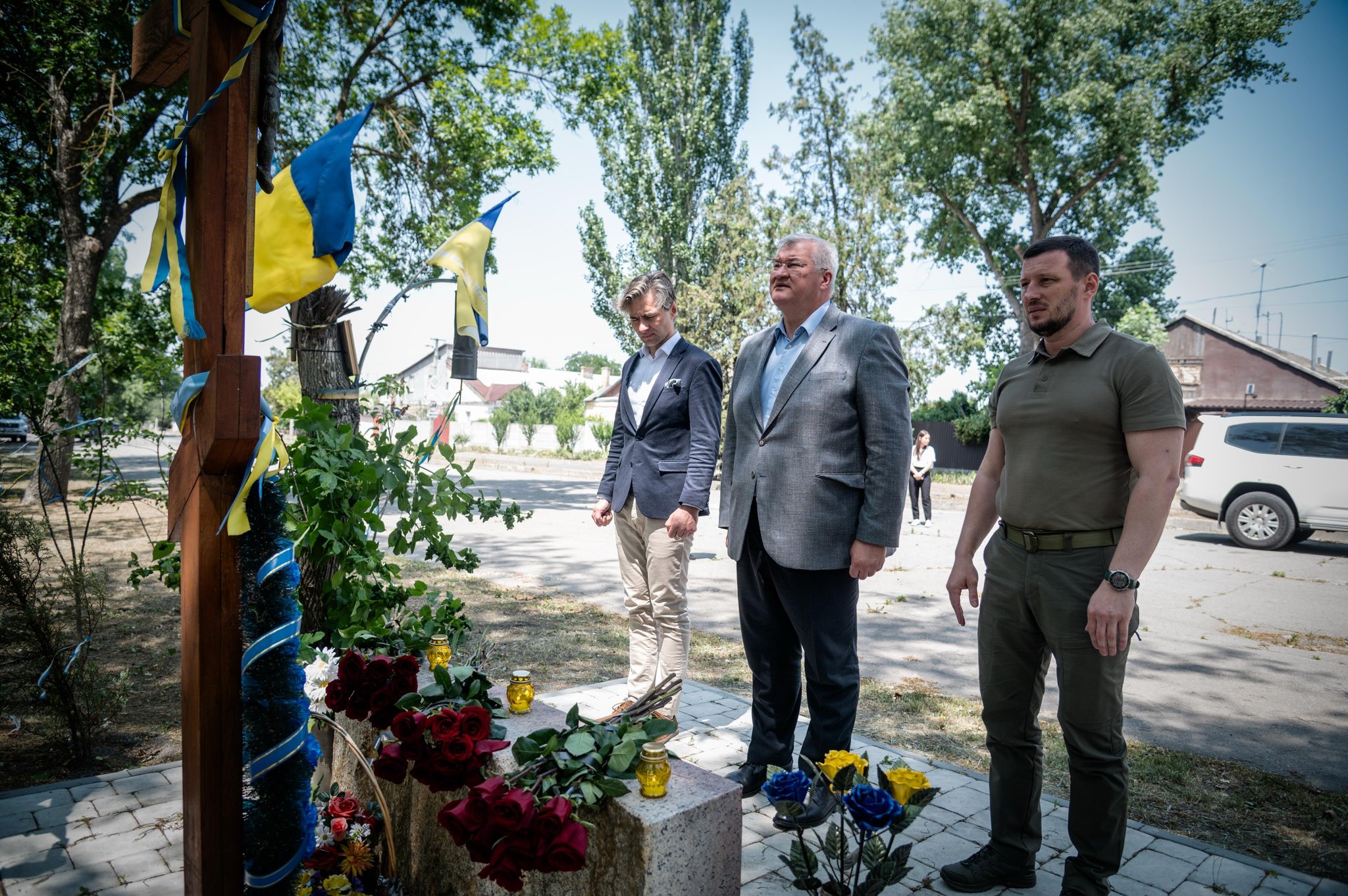 The foreign ministers of Ukraine and Lithuania visited Kherson
