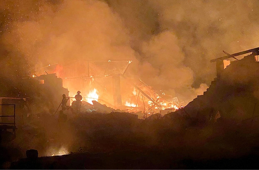 Warehouses destroyed in Odessa region following Russian attack