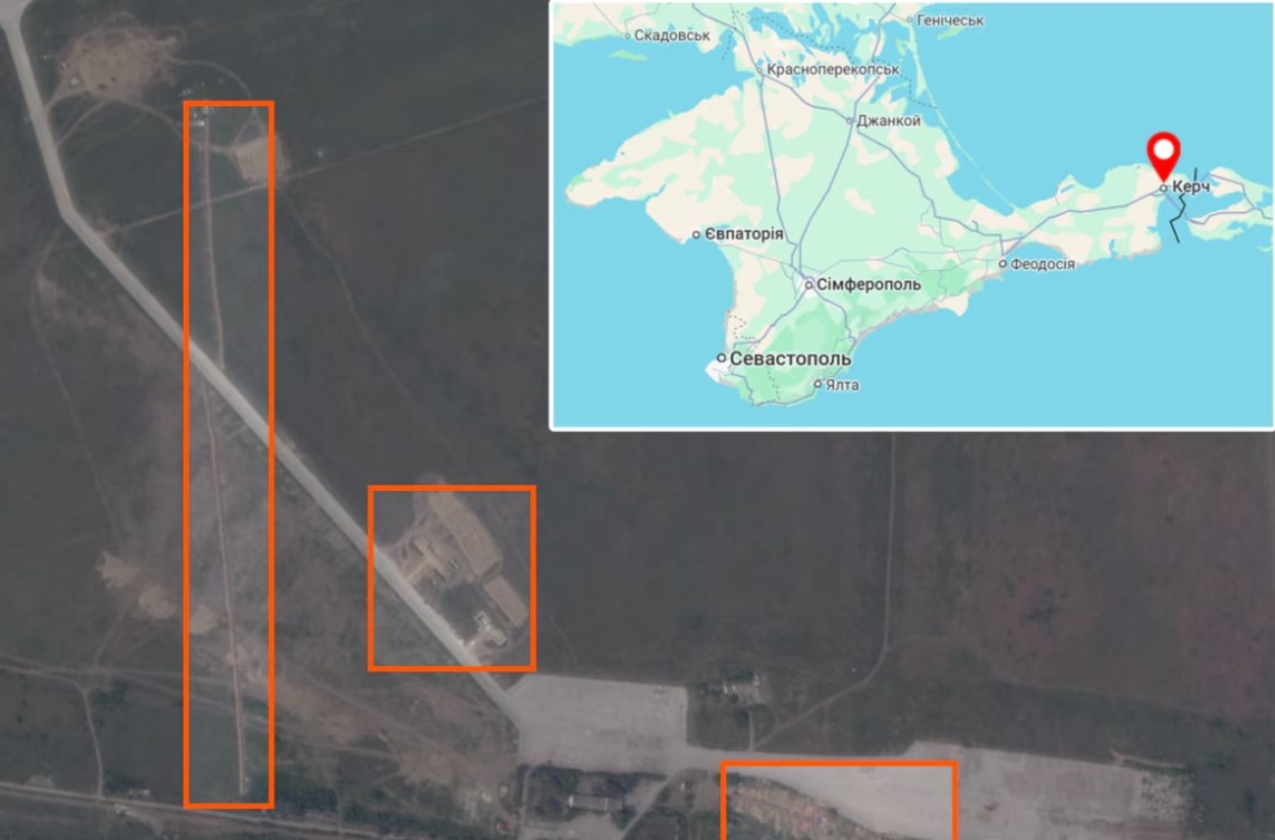 Civilian airport in Crimea being converted into military facility likely to launch drones