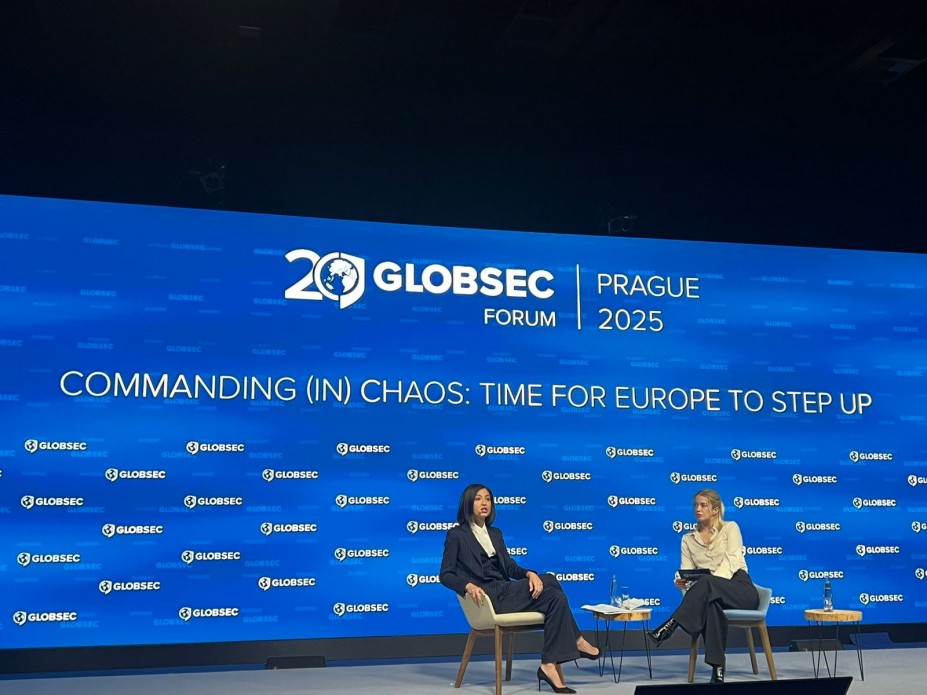 Dariia Zarivna at GLOBSEC Forum: Russia’s policy toward Ukrainian children poses a threat to global security