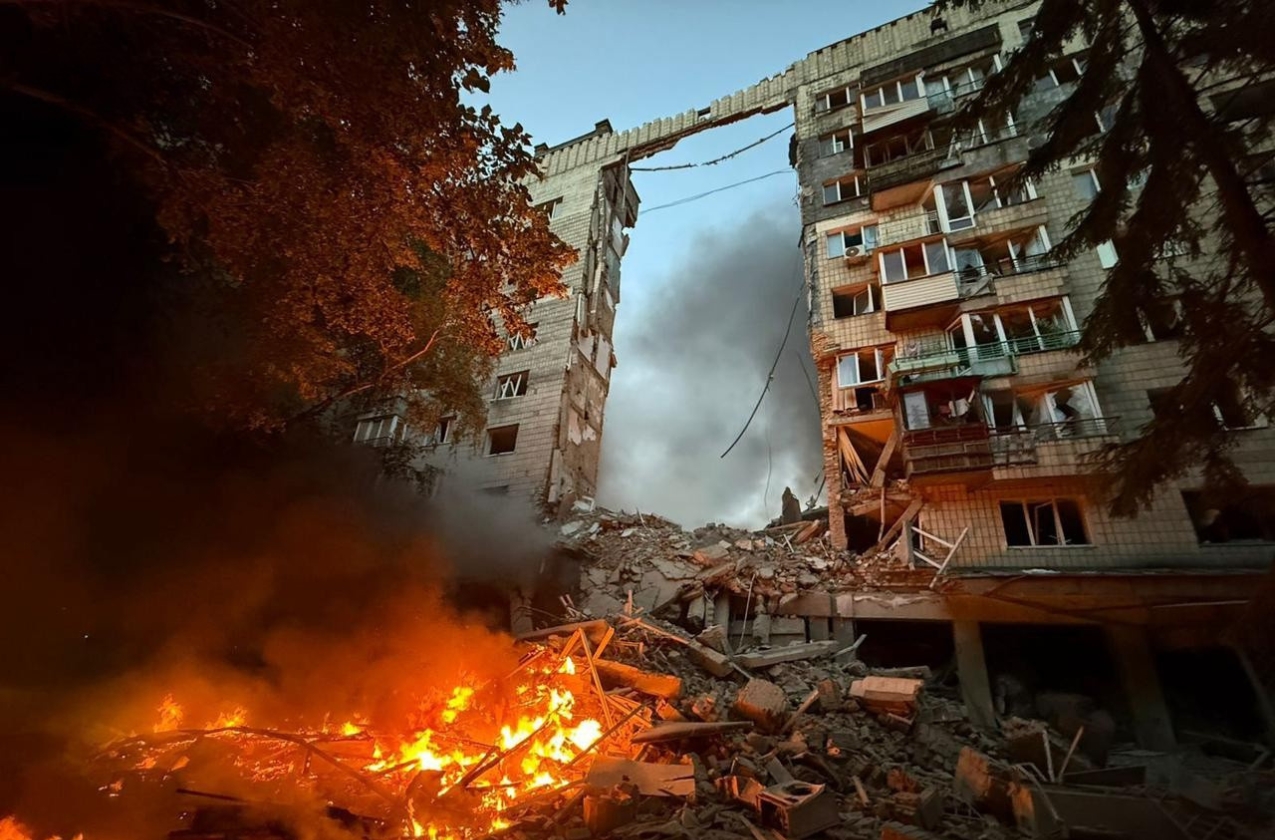Russian attacks hit Kyiv, Kherson, Zaporizhzhia, Chernihiv, Kharkiv, Sumy, Poltava: Casualties and damage reported across multiple regions