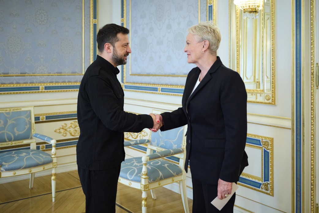 The President held a meeting with the Executive Director of the United Nations World Food Programme